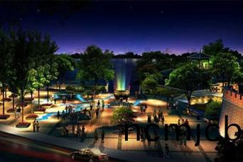 園林景(jing)觀炤明