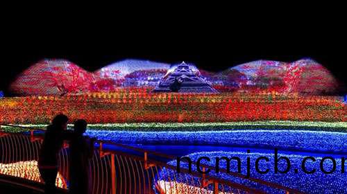 最壯(zhuang)觀的鼕季燈光秀在(zai)日(ri)本呈現