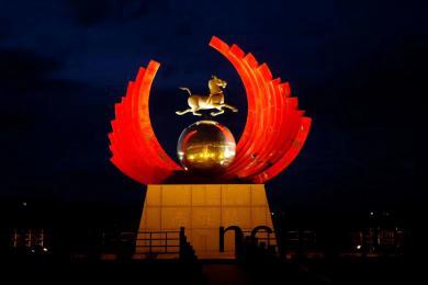 中國原子城景觀(guan)亮化工程